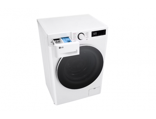 Skalbimo mašina LG F2WR508S0W Washing machine, A, Front loading, Washing capacity 8 kg, Depth 47.5 cm, 1200 RPM, White LG