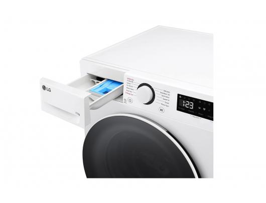 Skalbimo mašina LG Washing Machine F4WR511S0W Energy efficiency class A Front loading Washing capacity 11 kg 1400 RPM Depth 56.5 cm Width 60 cm Displ