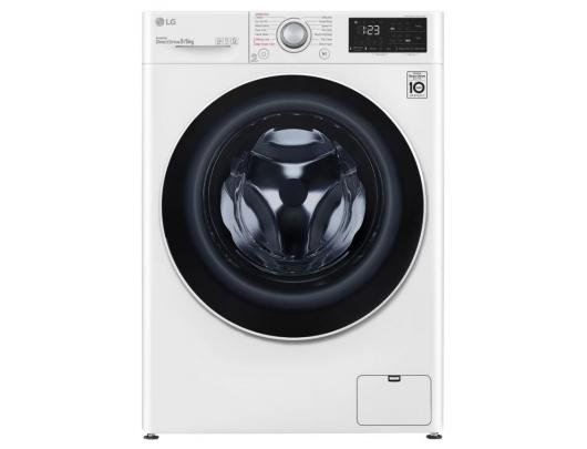 Skalbyklė-džiovyklė LG F4DR509SBW Washing machine with dryer, A/D, Front loading, Washing capacity 9 kg, Drying capacity 6 kg, Depth 55 cm, 1400 RPM, Whi