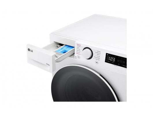 Skalbyklė-džiovyklė LG F4DR510S0W Washing machine with dryer Energy efficiency class A Front loading Washing capacity 10 kg 1400 RPM Depth 56.5 cm Wi