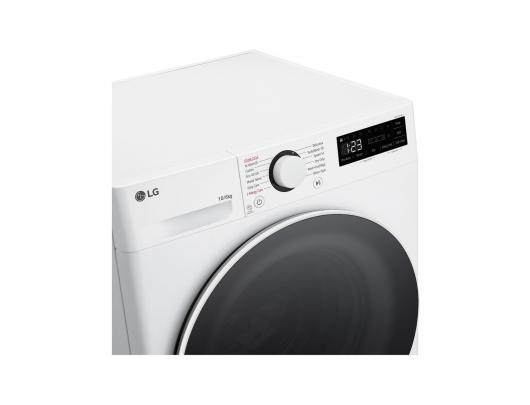 Skalbyklė-džiovyklė LG F4DR510S0W Washing machine with dryer Energy efficiency class A Front loading Washing capacity 10 kg 1400 RPM Depth 56.5 cm Wi
