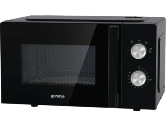 Mikrobangų krosnelė Gorenje Microwave Oven MO17E1BH Free standing 17 L 700 W Black