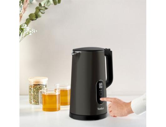 Virdulys TEFAL Kettle KI831E10 Electric 1800 W 1.7 L Plastic 360° rotational base Black