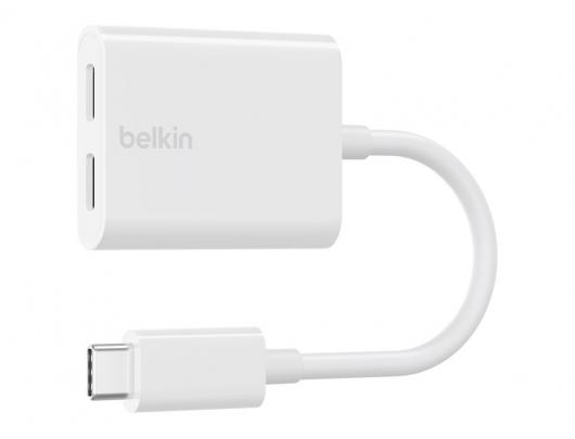 Adapteris Belkin Female 24 pin USB-C Male White 24 pin USB-C 14 m