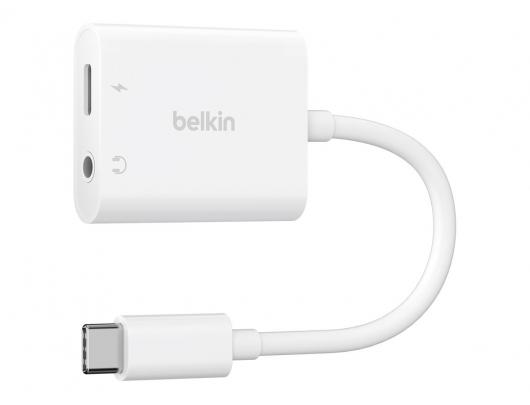 Adapteris Belkin Female Mini-phone 3.5 mm 24 pin USB-C Male 24 pin USB-C
