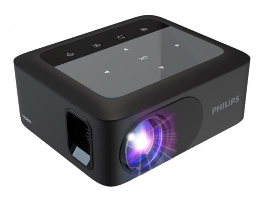 Projektorius Philips 110 (NPX110) Black LCD projector 1280x720 HD 100 lumens