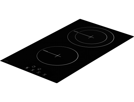 Indukcinė kaitlentė Simfer H3.020.DEBSP Hob, Induction, Width 30 cm, 2 cooking zones, Touch control, Black Simfer