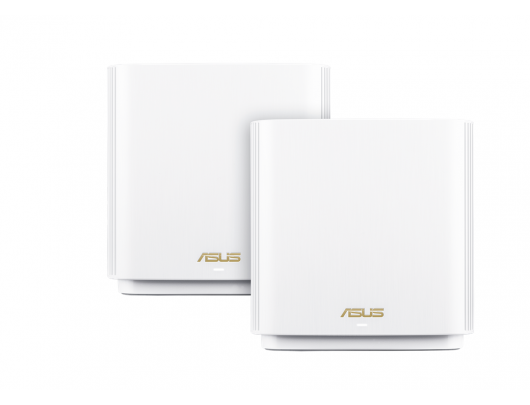 Maršrutizatorius Asus Tri-Band Mesh Router WiFi 6 (W-1pk) AX6600 802.11ax 10/100/1000 Mbit/s Ethernet LAN (RJ-45) ports 3 Mesh Support Yes MU-MiMO Ye