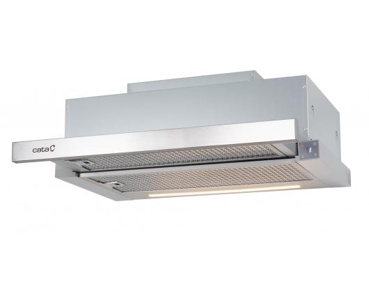 Gartraukis CATA TFH 6630 X /A Hood, Energy efficiency class A+, Width 60 cm, Max 605 m³/h, Touch Control, LED, Stainless steel CATA
