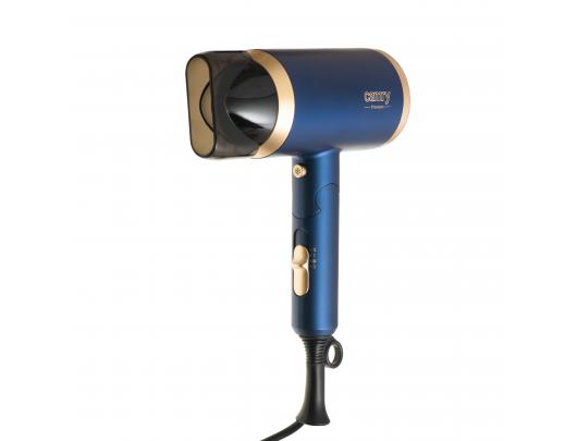 Plaukų džiovintuvas Camry Hair Dryer CR 2268 1800 W Number of temperature settings 2 Ionic function Diffuser nozzle Blue/Gold
