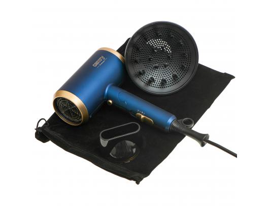 Plaukų džiovintuvas Camry Hair Dryer CR 2268 1800 W Number of temperature settings 2 Ionic function Diffuser nozzle Blue/Gold