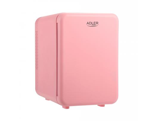 Šaldytuvas Adler AD 8084 Mini Refrigerator Free standing Larder Height 27 cm Fridge net capacity 4 L Pink