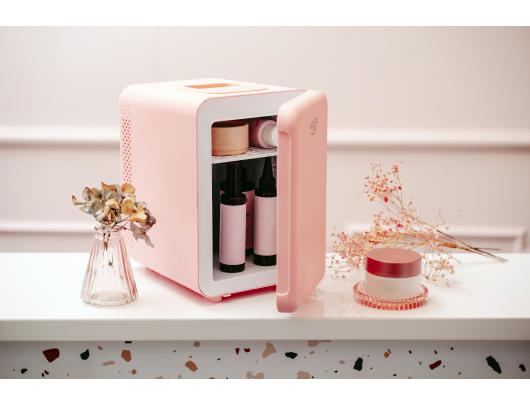 Šaldytuvas Adler AD 8084 Mini Refrigerator Free standing Larder Height 27 cm Fridge net capacity 4 L Pink