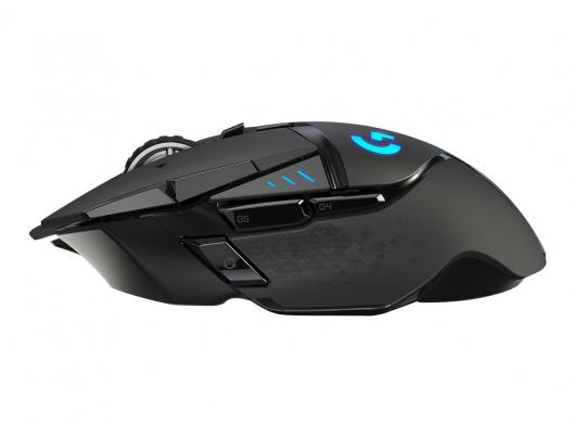 Pelė Logitech G502 LIGHTSPEED Wireless Gaming Mouse, Black Logitech