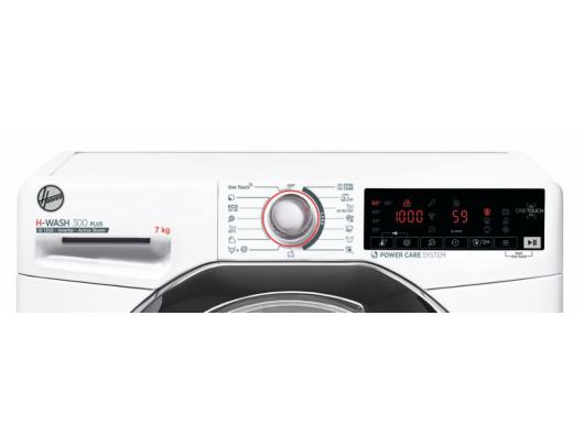 Skalbimo mašina Hoover Washing Machine H3WS437TAMCE/1-S Energy efficiency class A Front loading Washing capacity 7 kg 1300 RPM Depth 45 cm Width 60 c