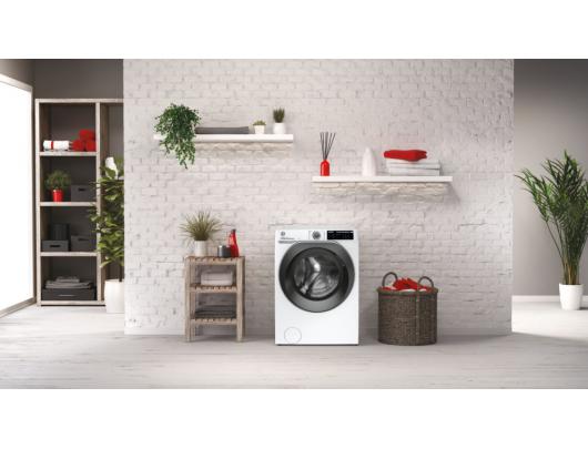 Skalbimo mašina Hoover Washing Machine HW437AMBS/1-S Energy efficiency class A Front loading Washing capacity 7 kg 1300 RPM Depth 46 cm Width 60 cm D