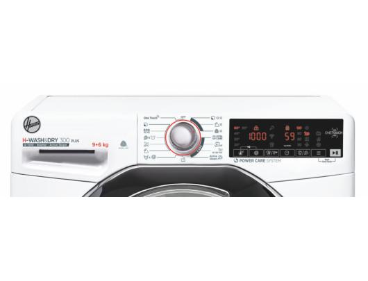 Skalbimo mašina Hoover Washing Machine H3DS596TAMCE/1-S Energy efficiency class A Front loading Washing capacity 9 kg 1500 RPM Depth 58 cm Width 60 c