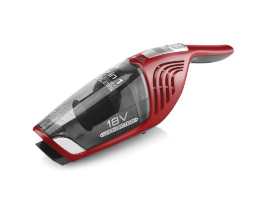 Dulkių siurblys šluota ETA Vacuum Cleaner ETA445390000 Moneto II Cordless operating Handstick 2in1 18 V N/A W Operating time (max) 45 min Red/Black
