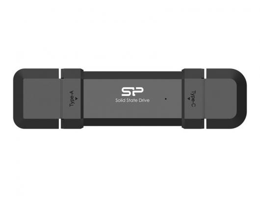 Išorinis diskas SILICON POWER Portable Solid state drive 250GB USB 3.2 Gen 2 - USB-C Black