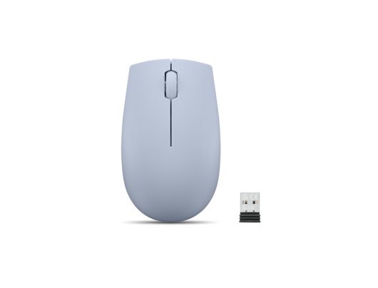 Pelė Lenovo 300 Wireless Compact Mouse (Frost Blue) with battery Lenovo