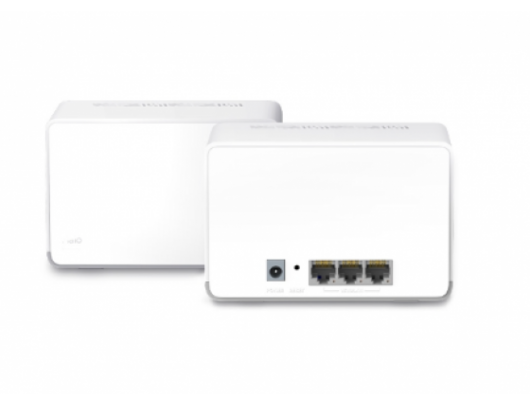 Maršrutizatorius Mercusys Halo H70X V1 - Wi-Fi system - Wi-Fi 6 - desktop 3-port switch AX1800 2.4 GHz / 5 GHz