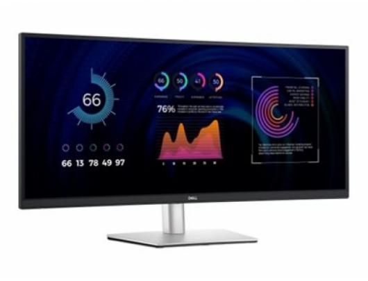 Monitorius Dell LCD P3424WEB 34" IPS WQHD/3440x1440/HDMI,DP,USB/Black Dell