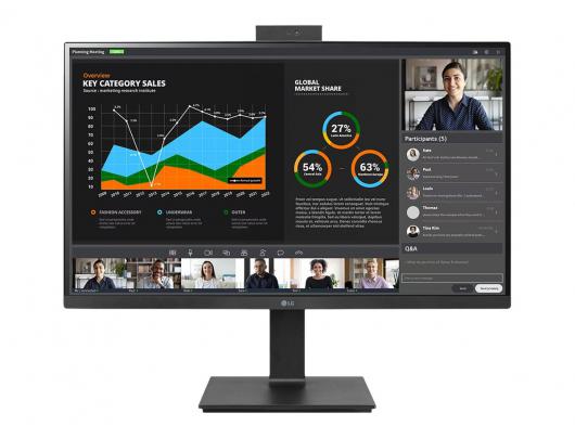 Monitorius LG 27BQ75QC-B 27" IPS 2560x1440 pixels 16:9 5 ms 350 cd/m² 75 Hz