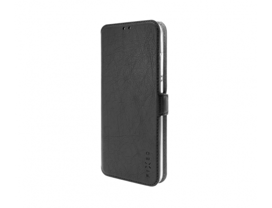 Dėklas Xiaomi Redmi 12C Oda Juoda