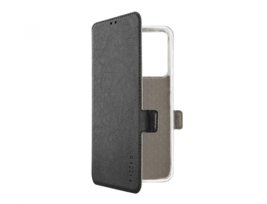 Dėklas Xiaomi Redmi 12C Oda Juoda