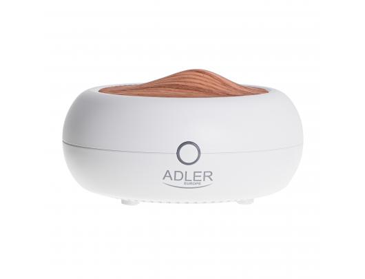Aromatizatorius Adler AD 7969 USB Ultrasonic aroma diffuser 3in1 Ultrasonic skirtas patalpoms iki 25 m² White