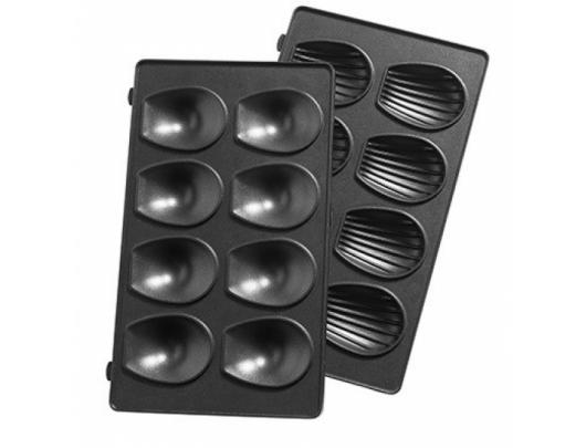 Kepimo plokštės Tefal XA801512 Madeleine plates, Black TEFAL