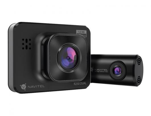 Vaizdo registratorius Navitel R250 DUAL Dashcam With an Additional Rearview Camera Navitel