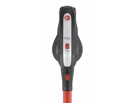 Dulkių siurblys šluota Hoover Vacuum Cleaner HF222AXL 011 Cordless operating Handstick 220 W 22 V Operating time (max) 40 min Red/Black