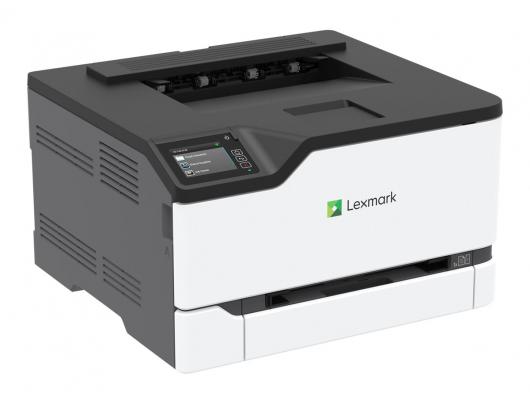Spausdintuvas Lexmark CS431dw, belaidis, laidinis, spalvotas, lazerinis, A4/Legal, juodas, baltas