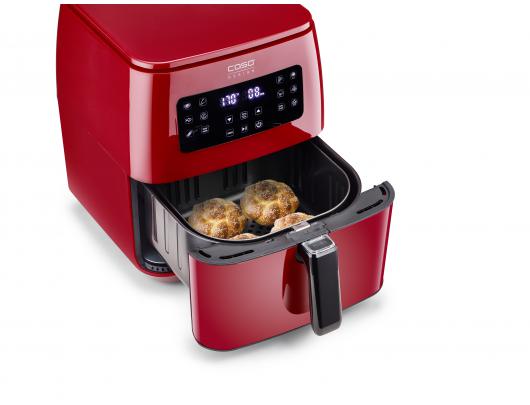 Karšto oro gruzdintuvė Caso Designer Air Fryer AF 600 XL Capacity 6 L Red