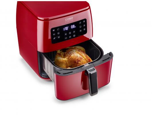 Karšto oro gruzdintuvė Caso Designer Air Fryer AF 600 XL Capacity 6 L Red
