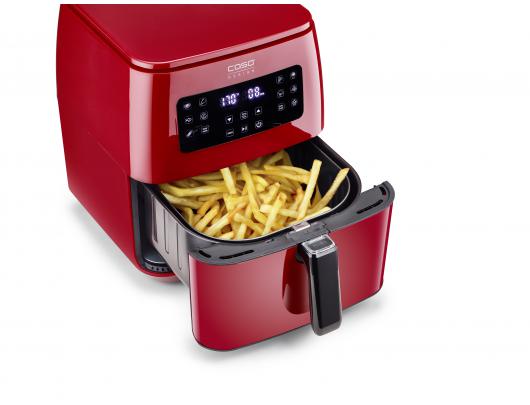 Karšto oro gruzdintuvė Caso Designer Air Fryer AF 600 XL Capacity 6 L Red
