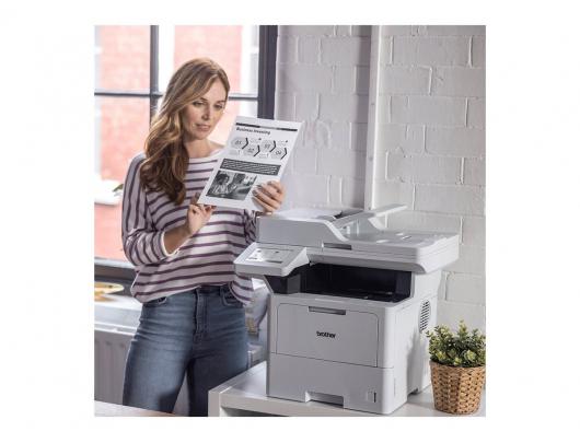 Rašalinis daugiafunkcinis spausdintuvas Brother MFC-L6710DW Fax / copier / printer / scanner Monochrome Laser A4/Legal Black White