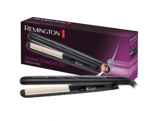 Žnyplės plaukams Remington Straight Slim 230 Hair Straightener S3500 Ceramic heating system Temperature (max) 230 °C Black