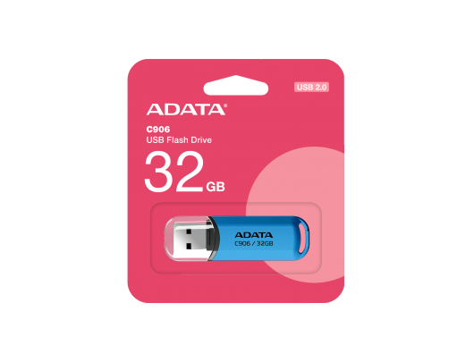 USB raktas ADATA USB Flash Drive C906 32GB USB 2.0 Blue