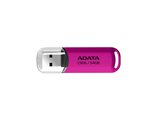 USB raktas ADATA USB Flash Drive C906 64GB USB 2.0 Pink