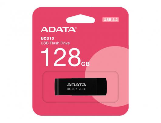 USB raktas ADATA USB Flash Drive UC310 128GB USB 3.2 Gen1 Black