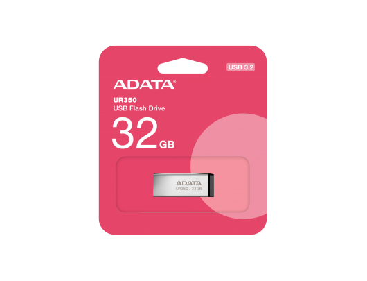 USB raktas ADATA USB Flash Drive UR350 32GB USB 3.2 Gen1 Black