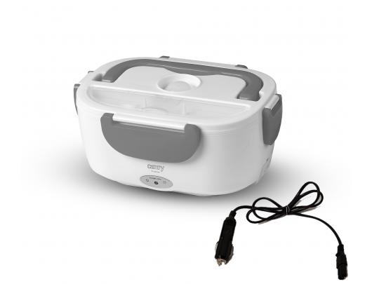 Pusryčių dėžutė Camry Electric Lunchbox DC12V and AC230V CR 4483 Capacity 1.1 L Material Plastic White/Grey