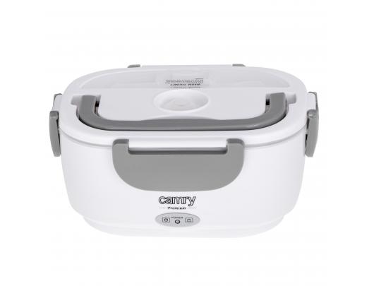 Pusryčių dėžutė Camry Electric Lunchbox DC12V and AC230V CR 4483 Capacity 1.1 L Material Plastic White/Grey