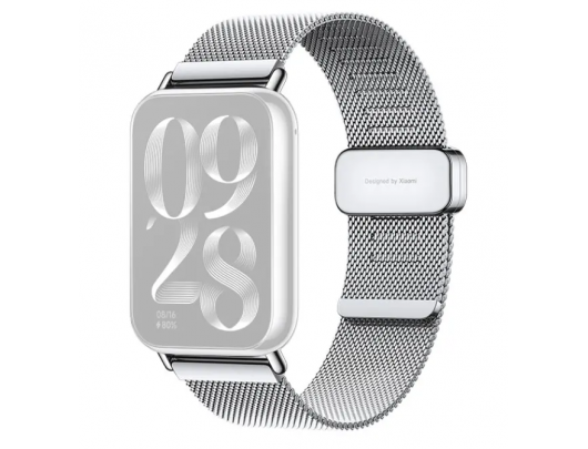 Apyrankė Xiaomi Milanese Quick Release Strap, Silver (be laikrodžio)