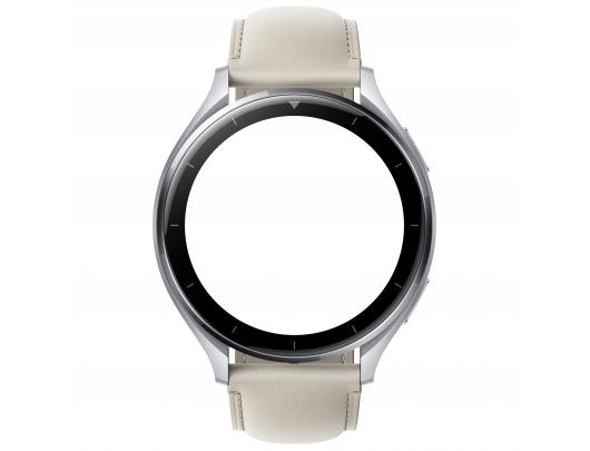 Apyrankė Xiaomi Watch White Leather Strap (be laikrodžio)