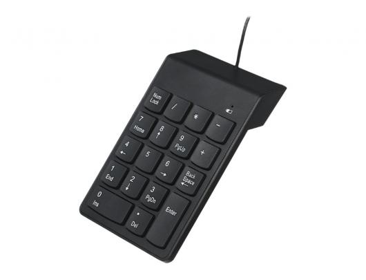 Skaičių klaviatūra Gembird USB Numeric keypad KPD-U-03 Numeric keypad Wired N/A Black