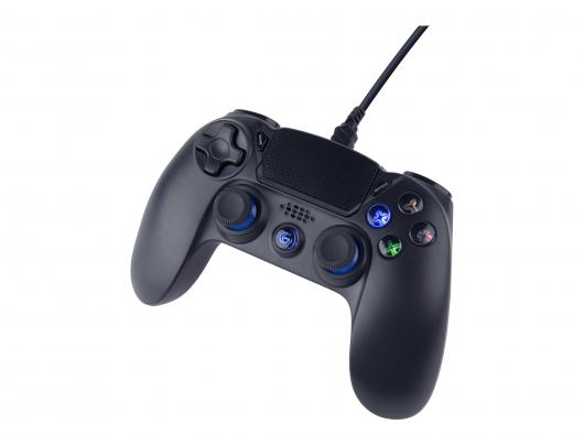 Žaidimų pultas Gembird Wired Vibration Game Controller JPD-PS4U-01 Black