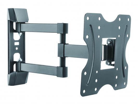 Televizoriaus laikiklis Gembird Wall mount WM-42ST-02 Tilt, Swivel 23-42" Black